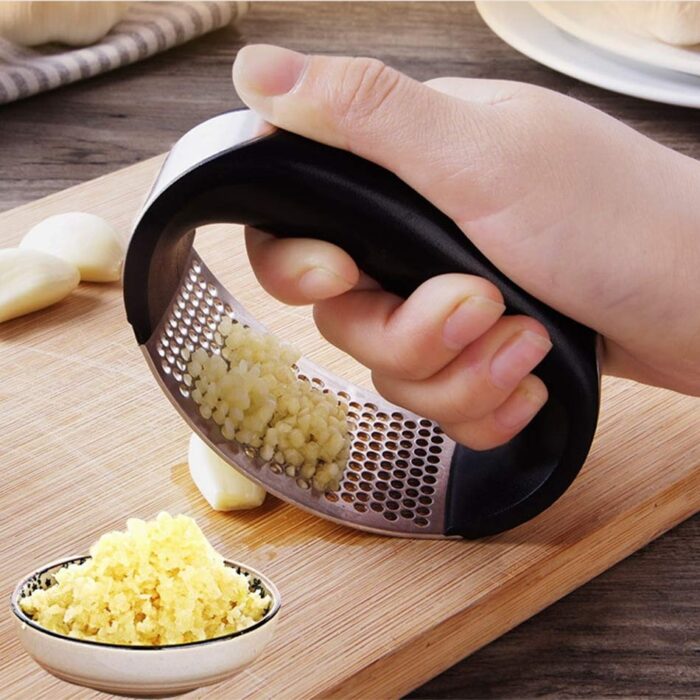 Stainless Steel Garlic Crusher