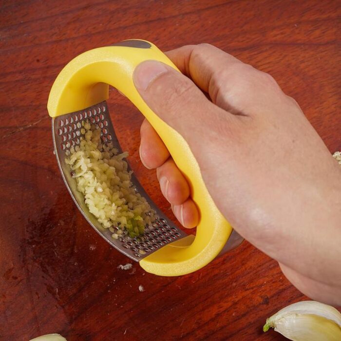 Stainless Steel Garlic Crusher - Image 3