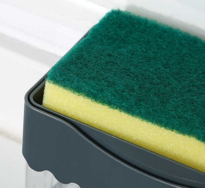 Soap Pump Dispenser and Sponge Holder - Image 2