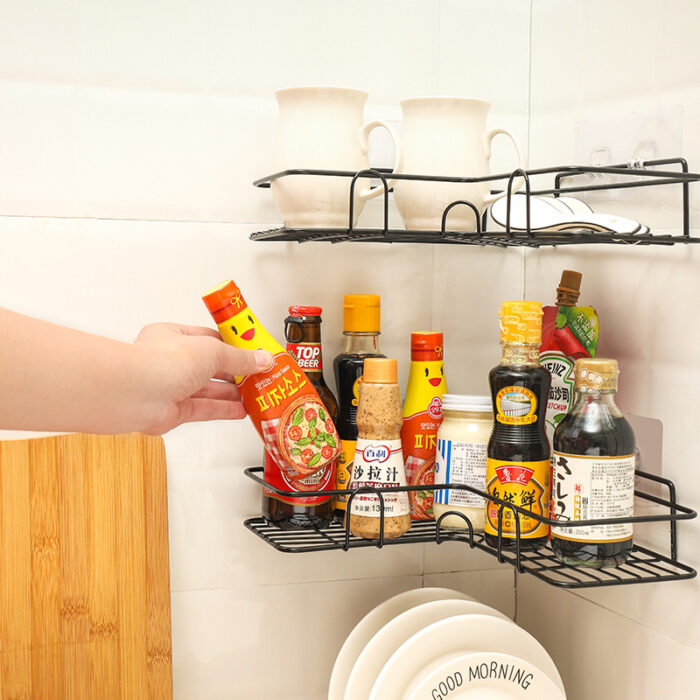 Multipurpose Corner Shelf Organizer