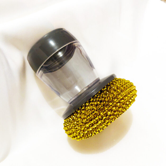 Kitchen Soap Dispensing Palm Brush Cleaner - Image 2
