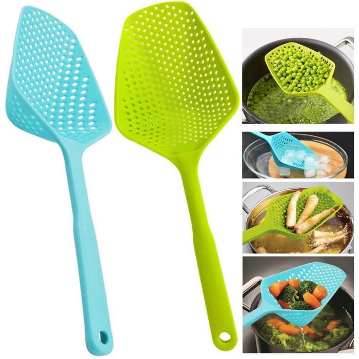 Large Nylon Scoop Colander Strainer - Image 8