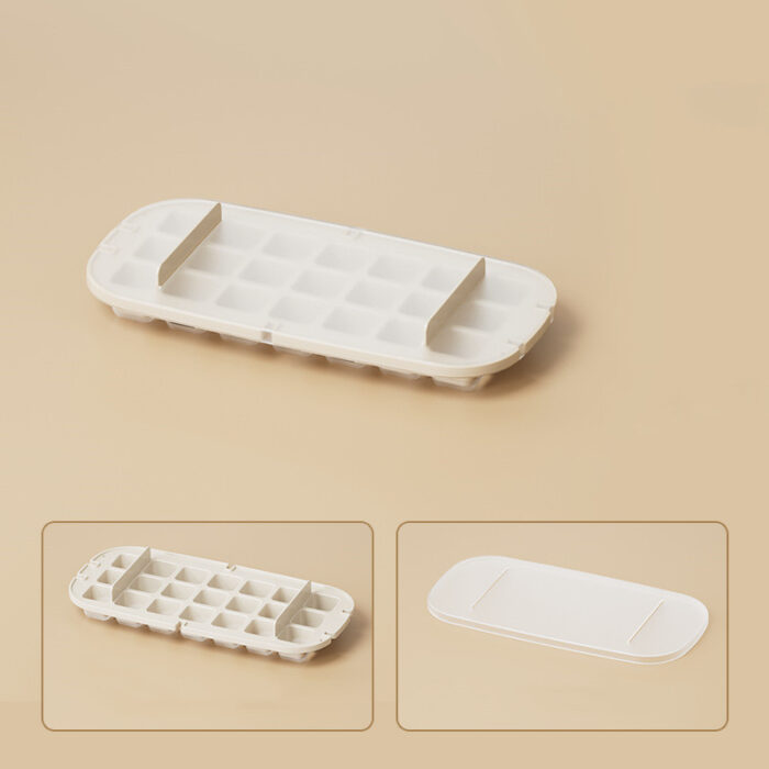 Ice Cube Tray with Lid and Bin - Image 2