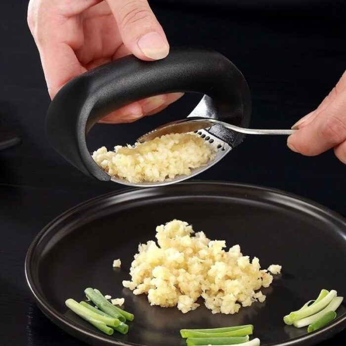Stainless Steel Garlic Crusher - Image 8