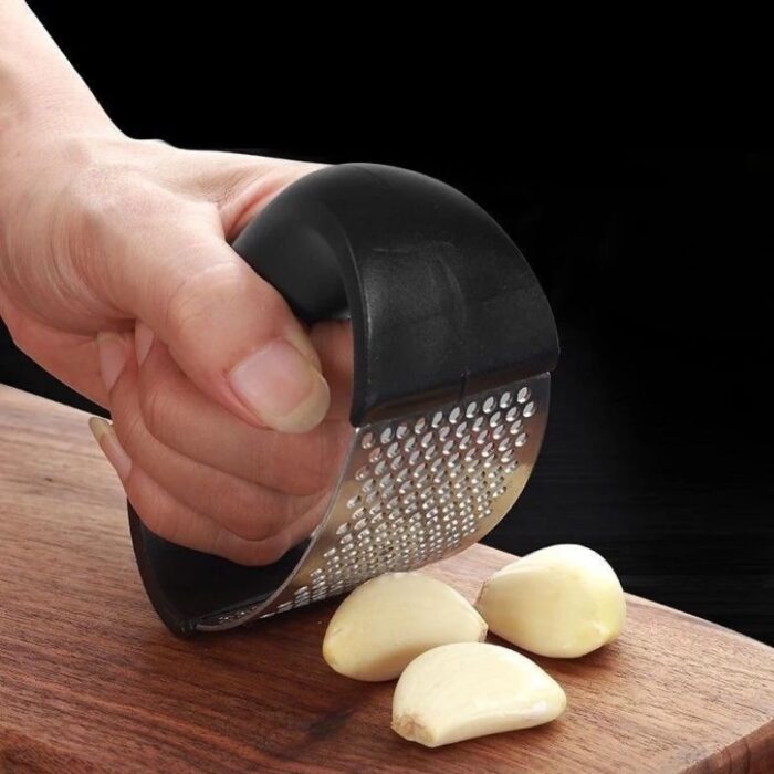Stainless Steel Garlic Crusher - Image 2