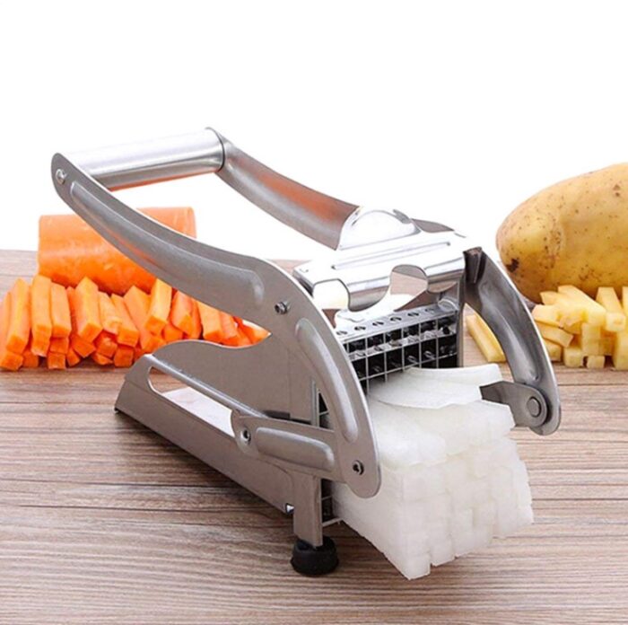 Stainless Steel Potato Chipper and French Fry Cutter