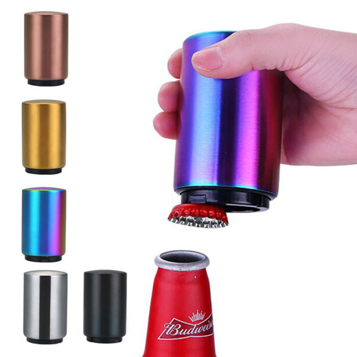 Portable Magnetic Automatic Bottle Opener