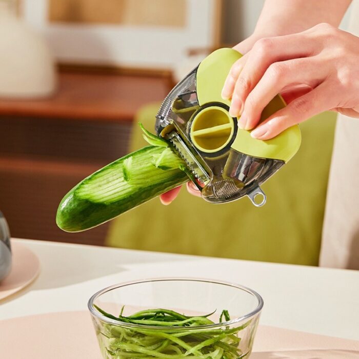 3 in 1 Rotary Multi-purpose Stainless Steel Peeler - Image 9