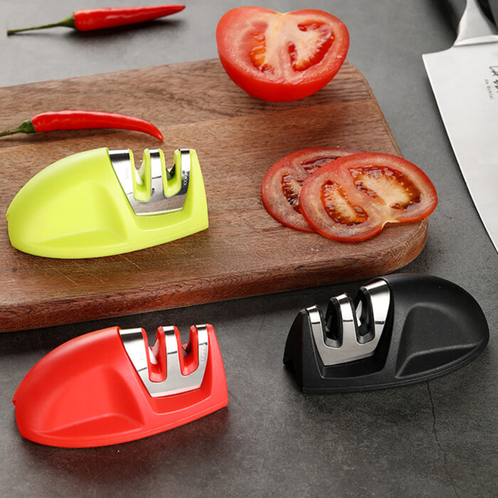 Portable Mini Two-stage Quick Knife Sharpener
