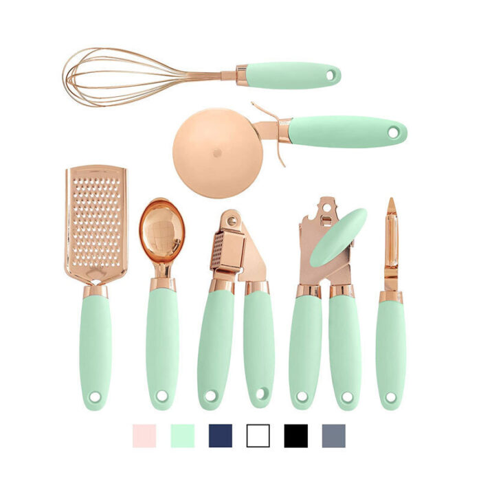Stainless Steel Essential Kitchen Gadgets - 7 Piece Set - Image 4