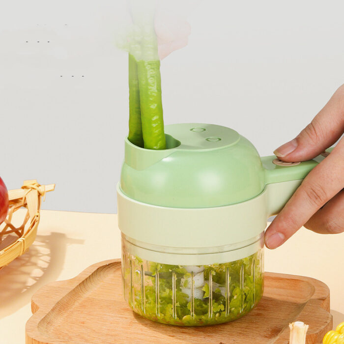 4 in 1 Rechargeable Vegetable Slicer - Image 4