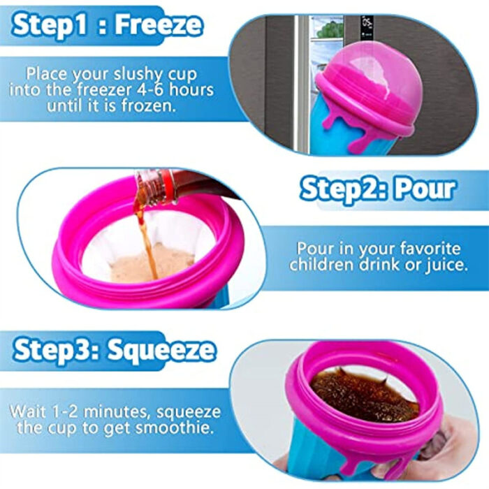 500ml Large Capacity Frozen Magic Slushy Maker - Image 7