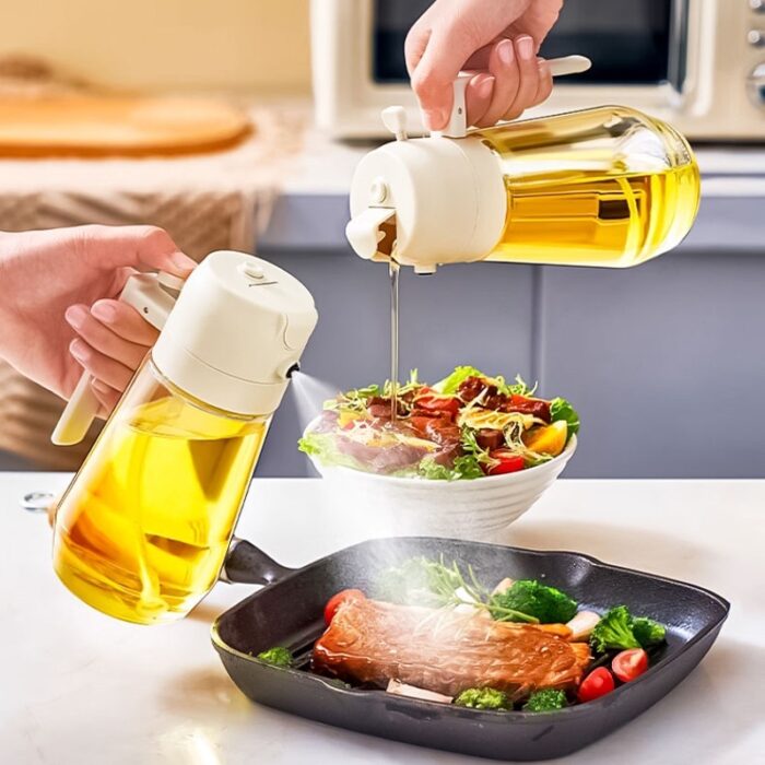 2 In 1 Oil Sprayer & pourer for Kitchen