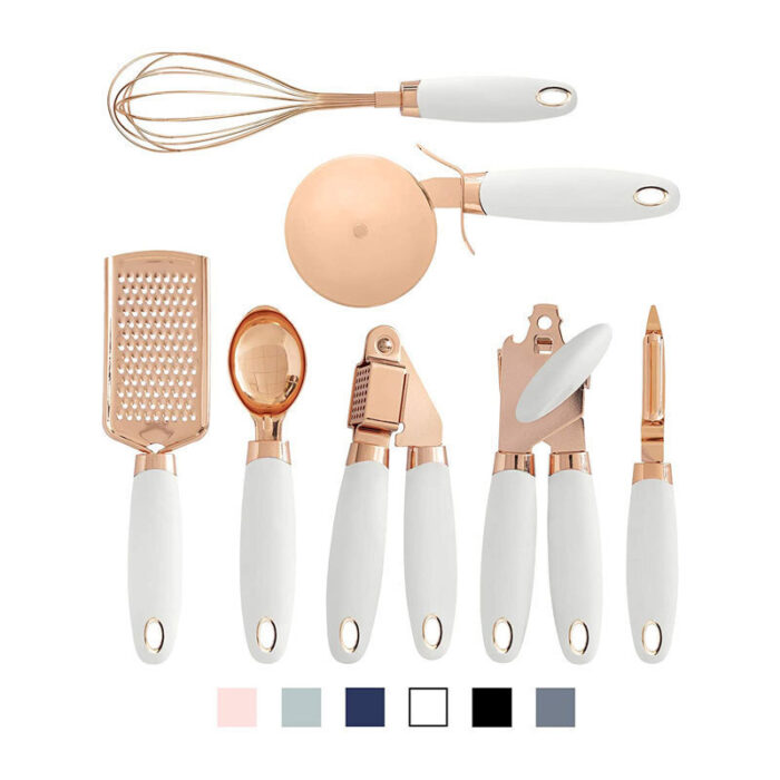 Stainless Steel Essential Kitchen Gadgets - 7 Piece Set - Image 3