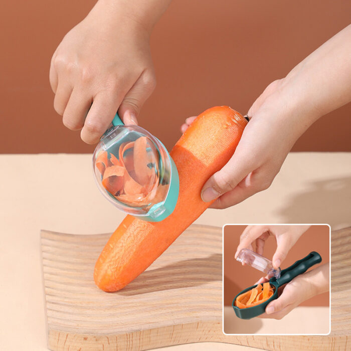 Peeling Knife With Storage Lid