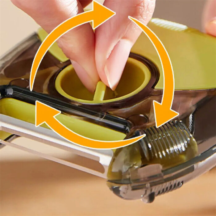 3 in 1 Rotary Multi-purpose Stainless Steel Peeler - Image 10