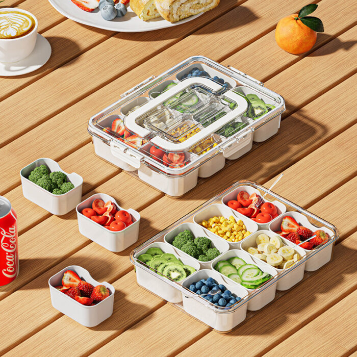 8 Grids Food Storage Container