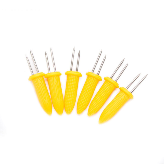 Stainless Steel Corn Forks for holding Corn on the Cobs - Image 4