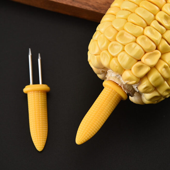 Stainless Steel Corn Forks for holding Corn on the Cobs - Image 7
