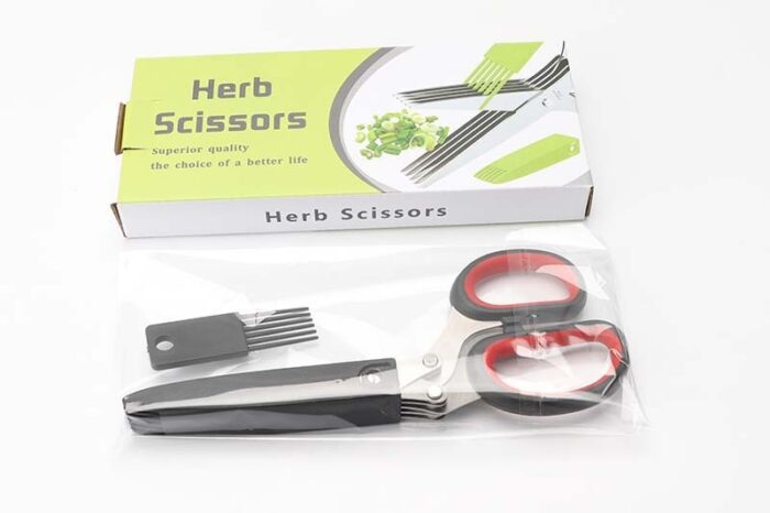 5 Blades Stainless Steel Herb Scissors - Image 7