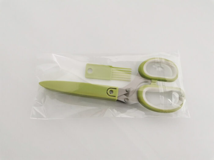 5 Blades Stainless Steel Herb Scissors - Image 2