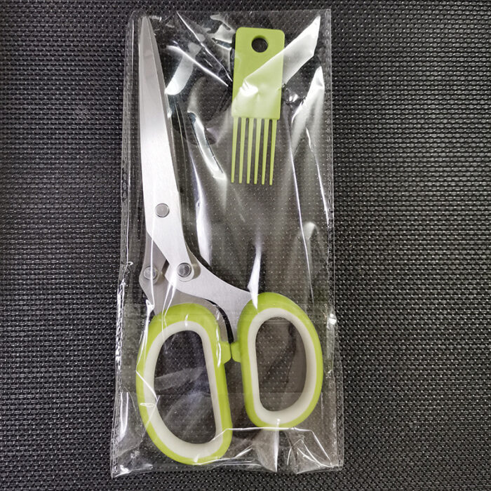 5 Blades Stainless Steel Herb Scissors - Image 6